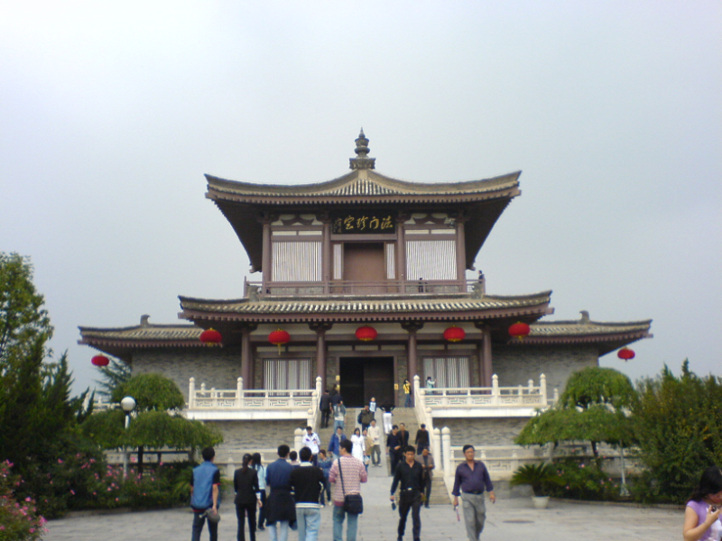 A Building in the Famen Temple